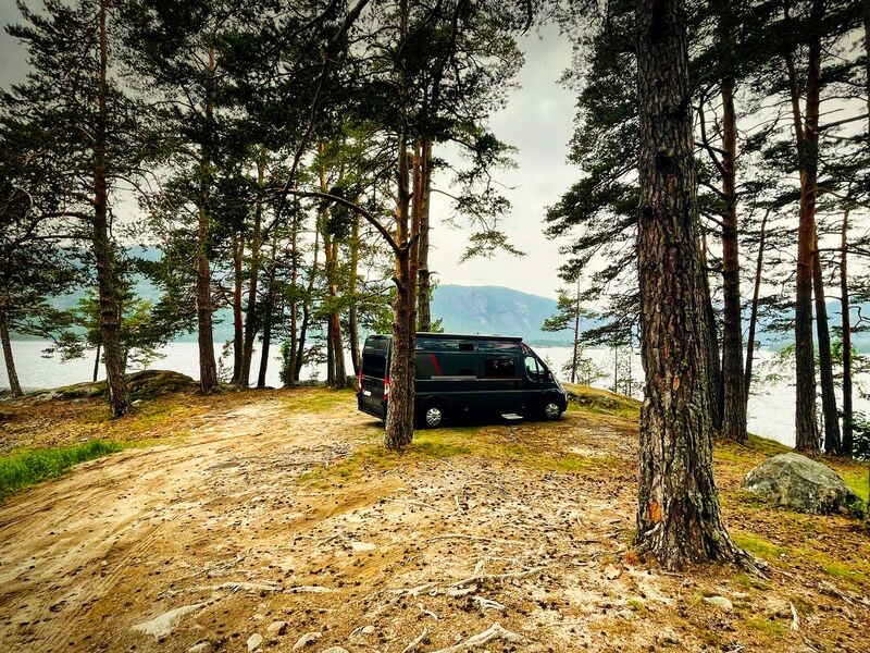 Toller Stellplatz bei Evje