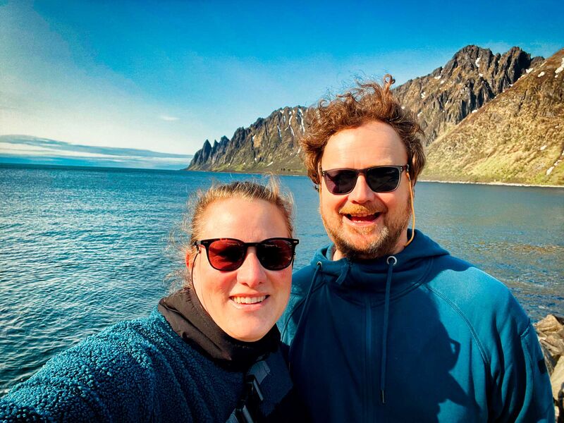 Durchaus glücklich im Ersfjord