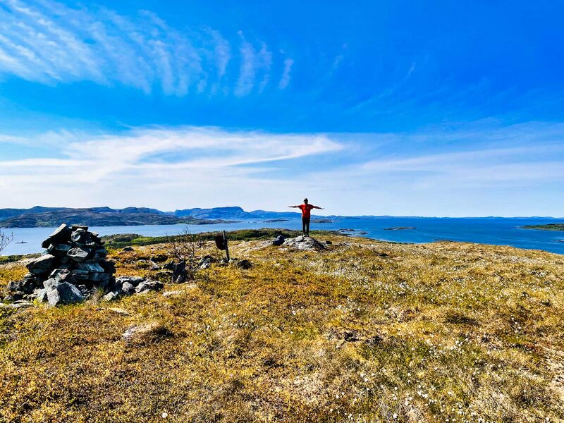 Wandern auf Leka