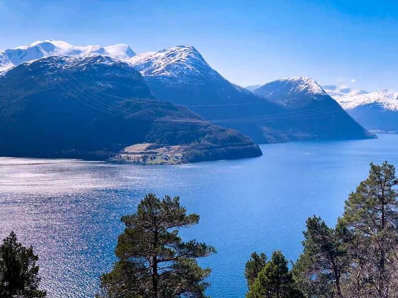 Fjorde vor Ålesund