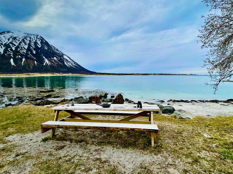 Kochen am Fjord