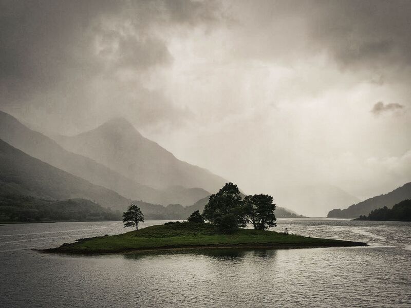Loch Leven im Regen