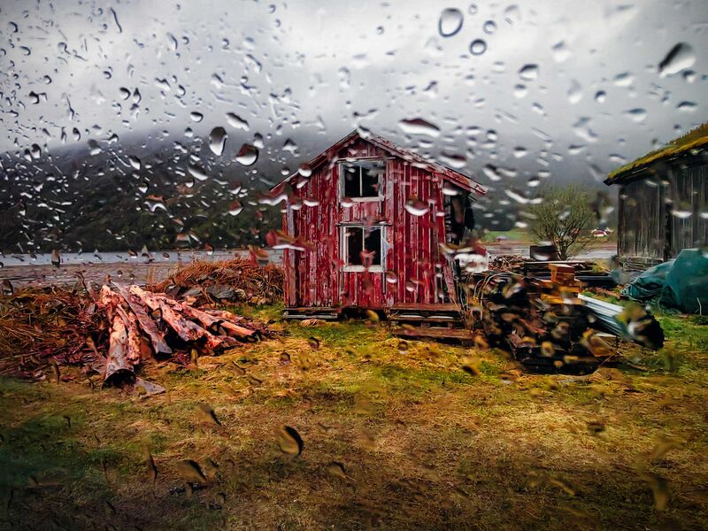 Regen und nichts als Regen