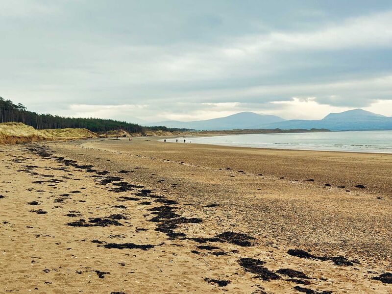 Llanddwyn Strand in Wales