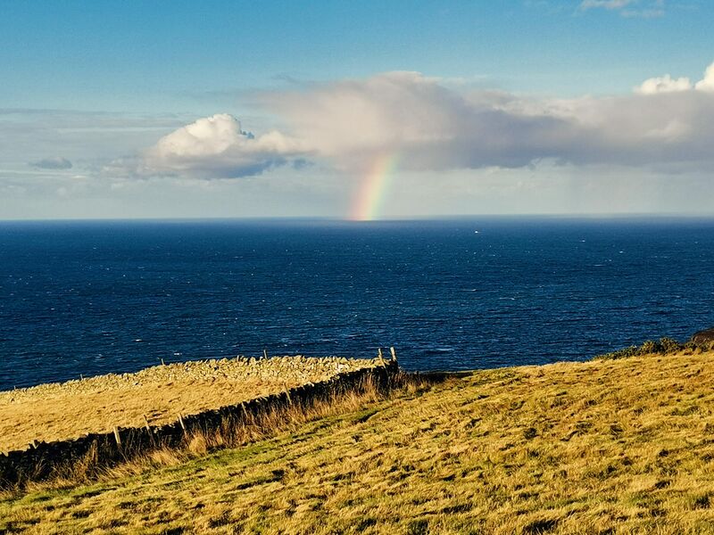 Regenbogen - Wolke - Meer
